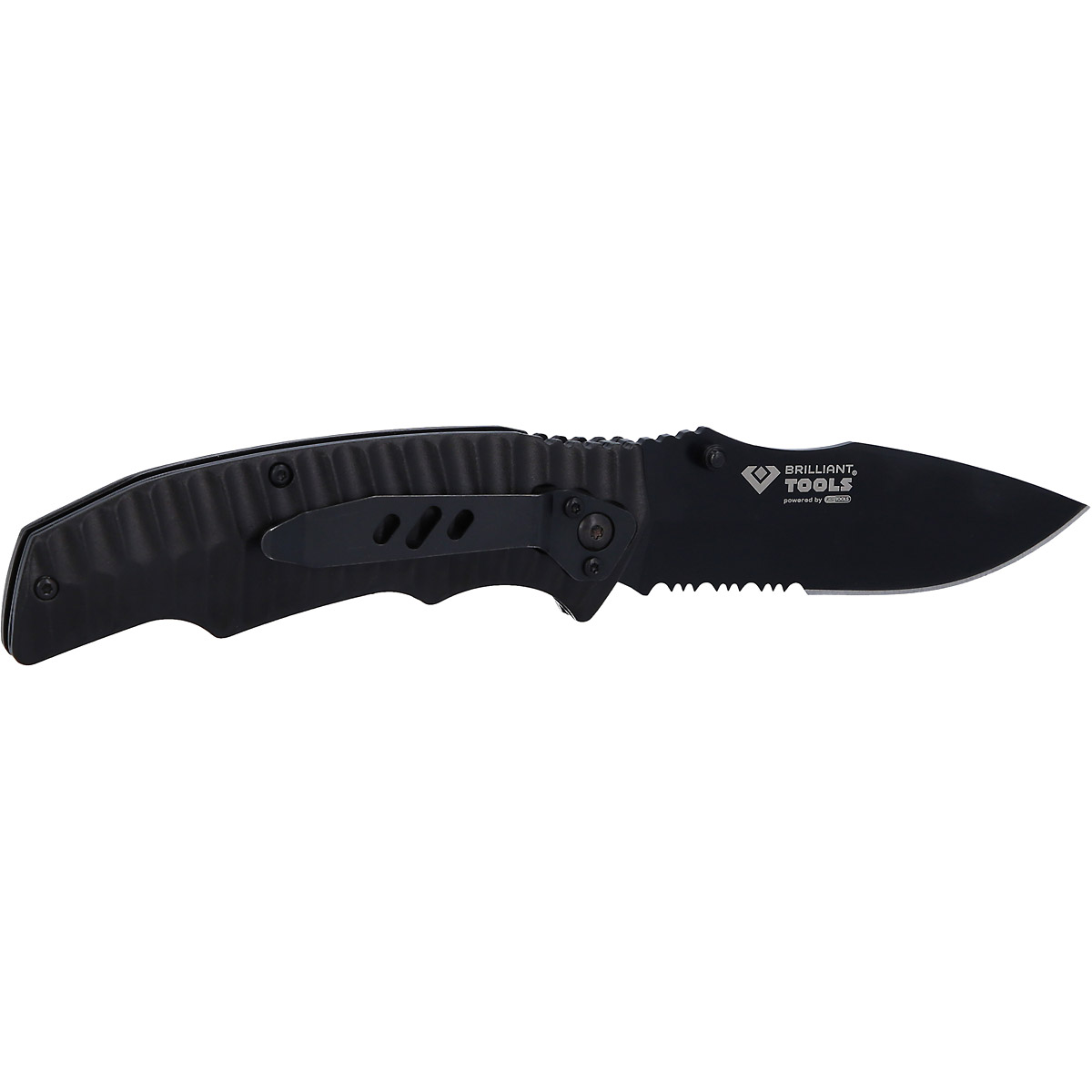 Brilliant Tools Klappmesser mit Arretierung und Tasche