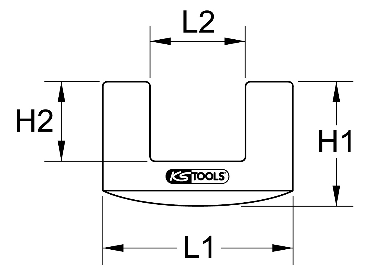 KS Tools Gummiaufsatz für Fäustel