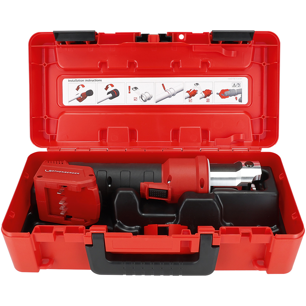 Rothenberger ROMAX NANO iJAWs Set, TH, 16-20-26mm, 2Ah, CAS