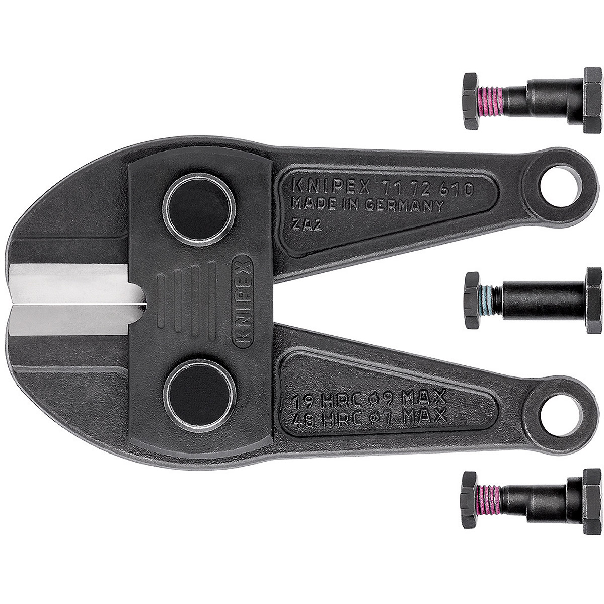 KNIPEX Ersatzmesserkopf für 71 72 610 komplett mit Schrauben 129 mm