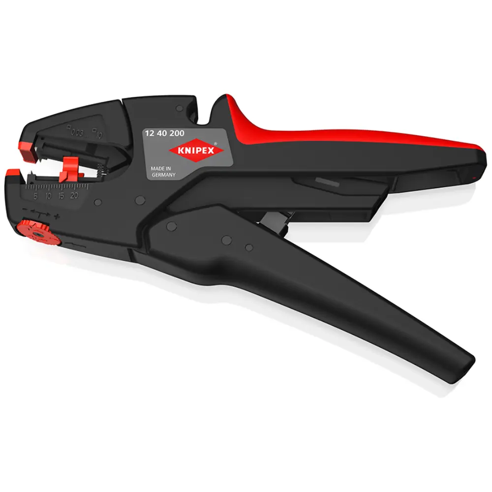 KNIPEX Selbsteinstellende Abisolierzange 200 mm