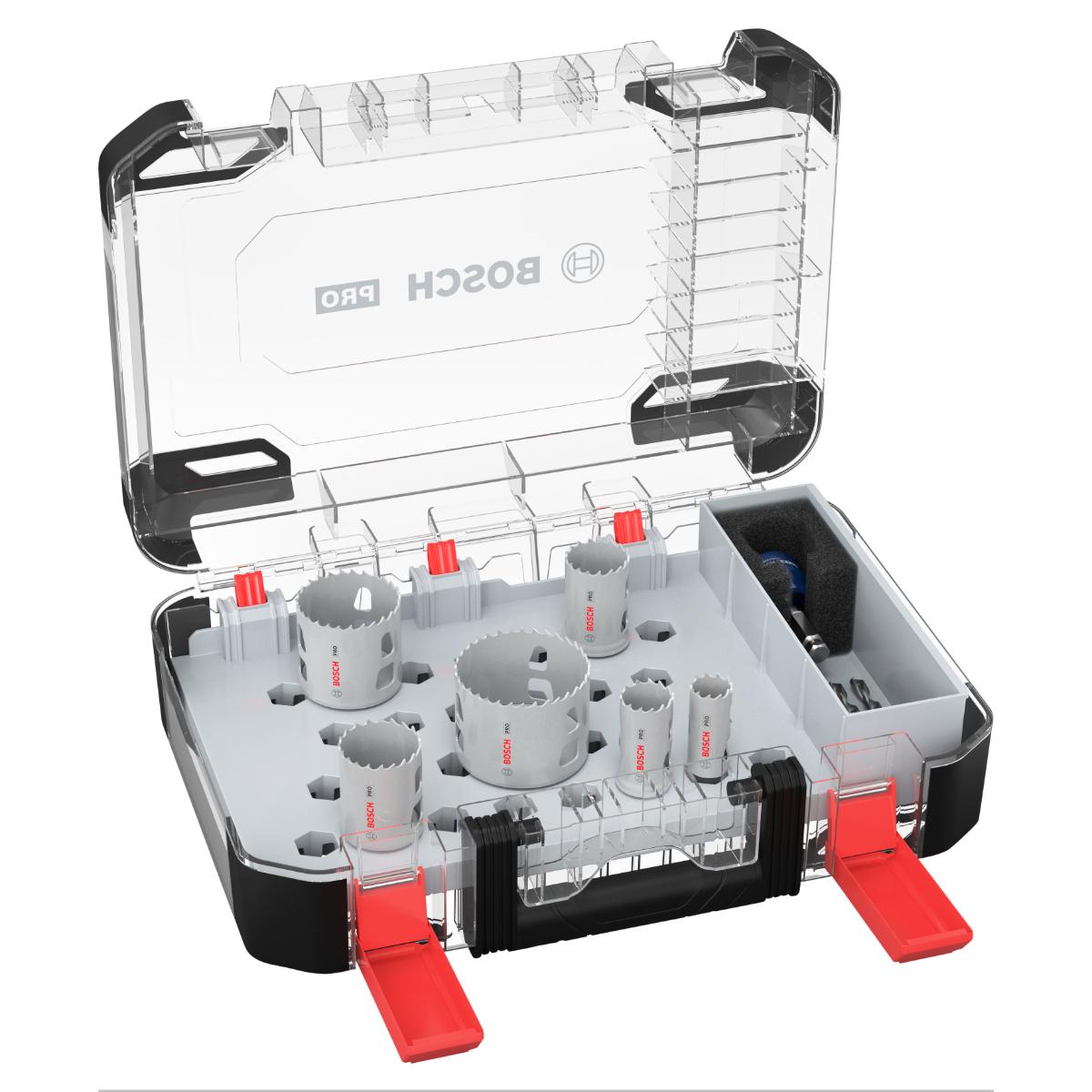 Bosch PRO Multi Material PC Plus Lochsägen ø 20,25,32,38,51,64 - 9 teiliges Set