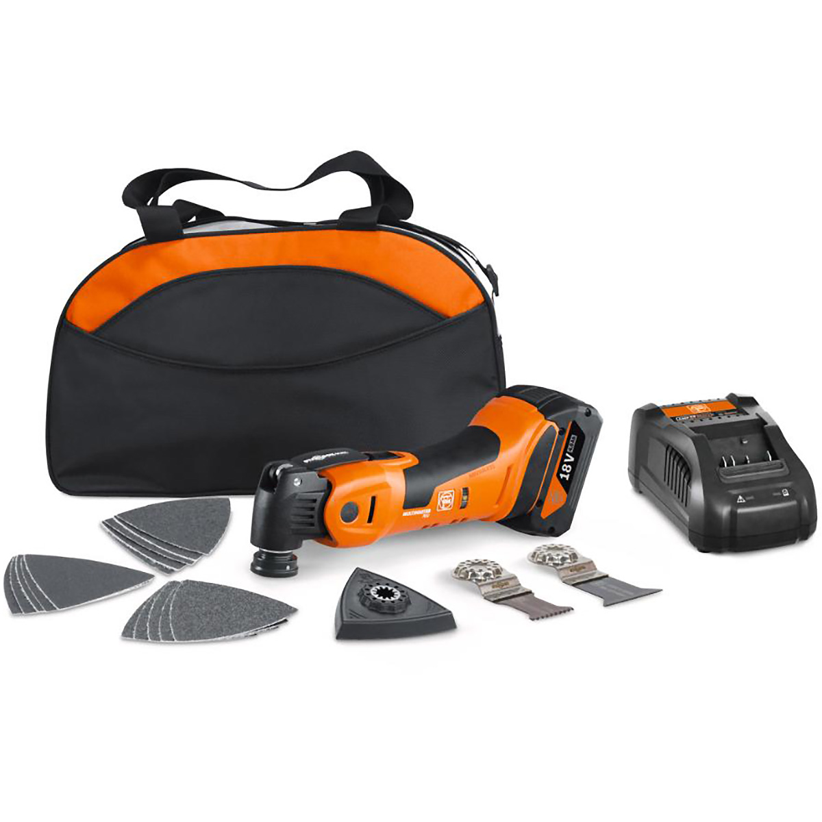 Fein Oszillierer - Akku MULTIMASTER AMM 700 MAX 4 Ah in Nylon-Tasche