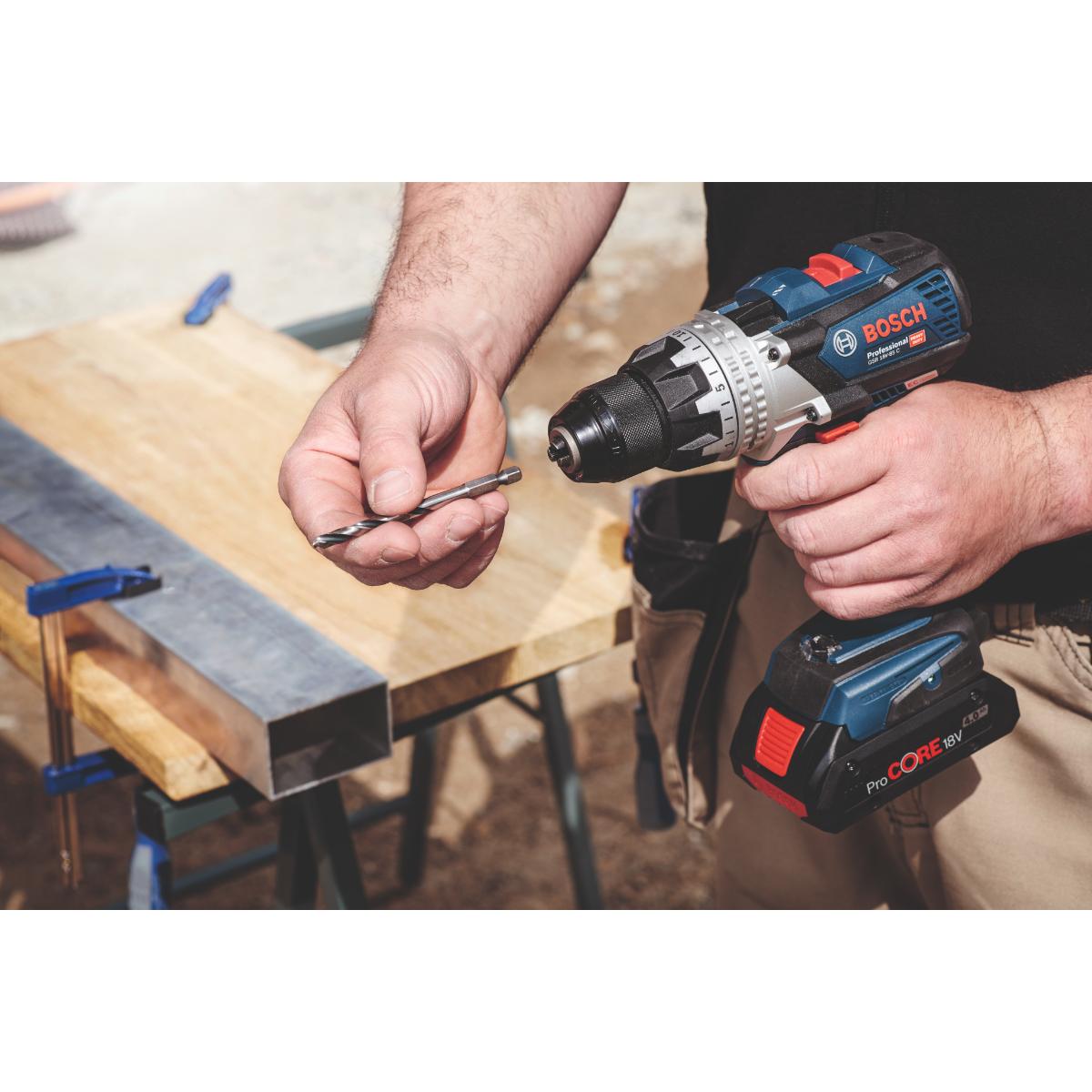Bosch HSS PointTeQ Sechskantbohrer 8,0 mm, 5-tlg.