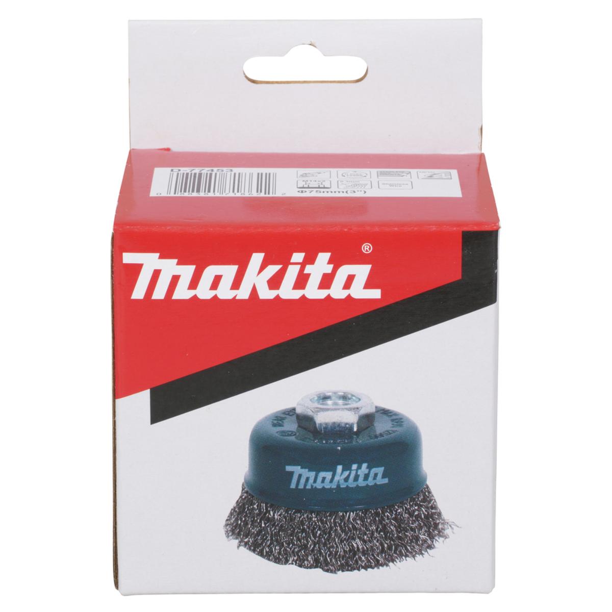 Makita Topfbürste M14 gewellt INOX