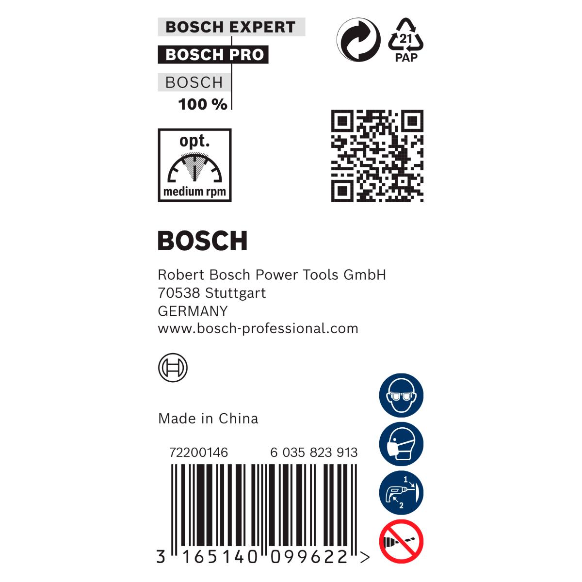 Bosch PRO Maschinenholzbohrer, M-Spitze
