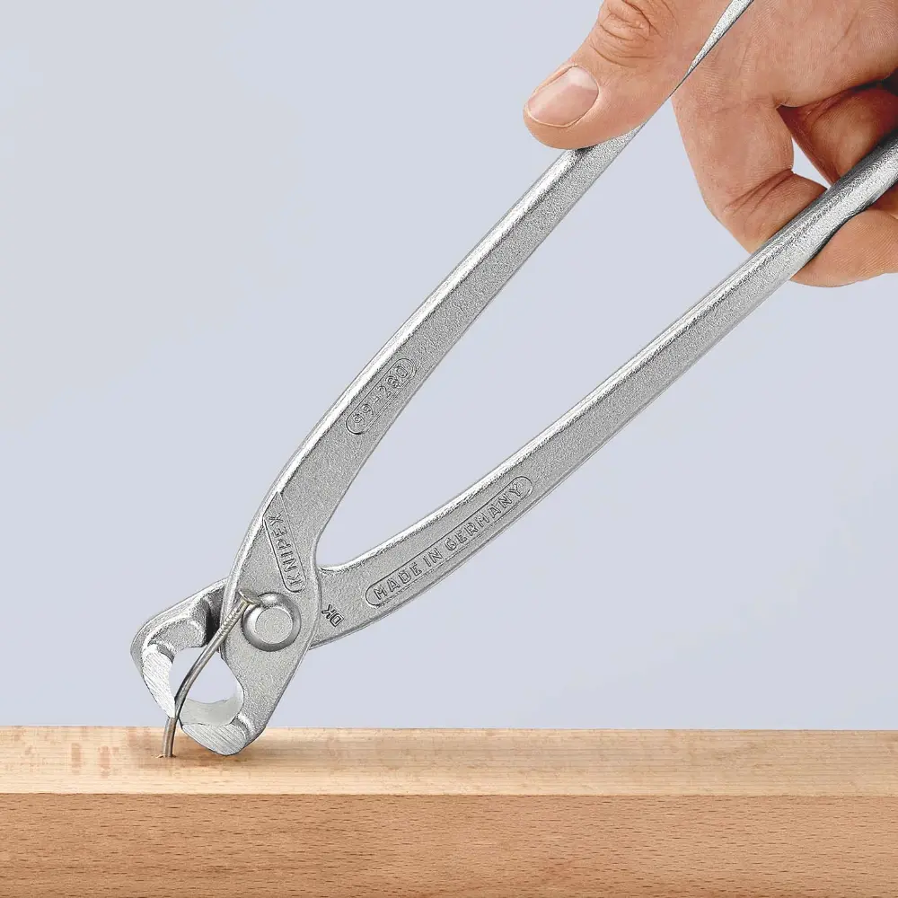 KNIPEX Monierzange (Rabitz- oder Flechterzange) glanzverzinkt 280 mm