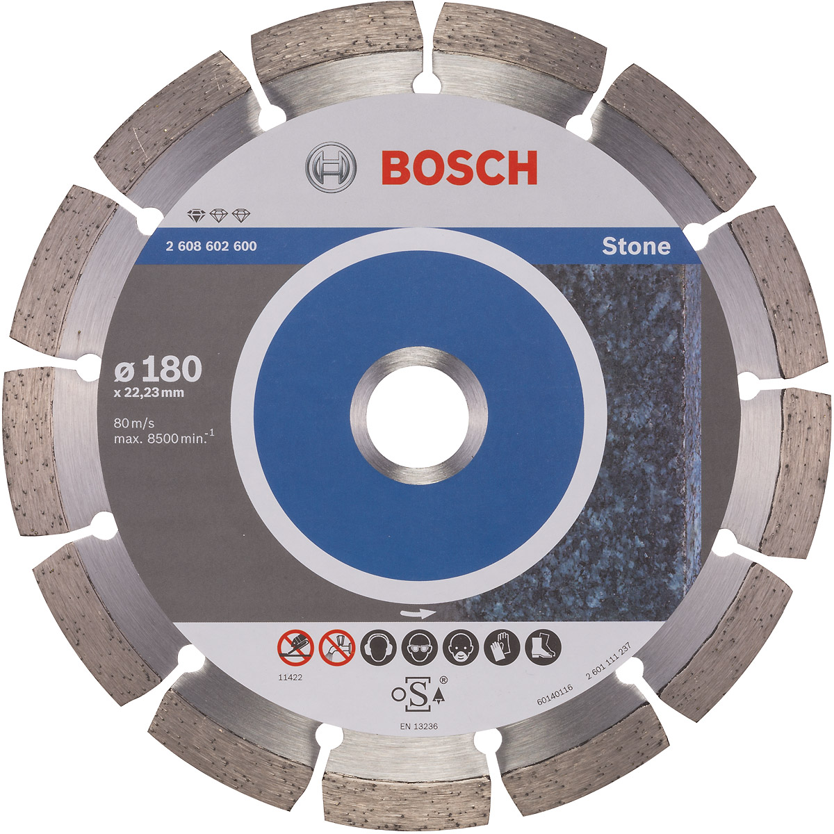 Bosch Diamanttrennscheibe Standard for Stone