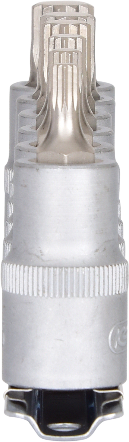 KS Tools 1/2" Bit-Stecknuss-Satz XZN, 6-tlg, M5-M14
