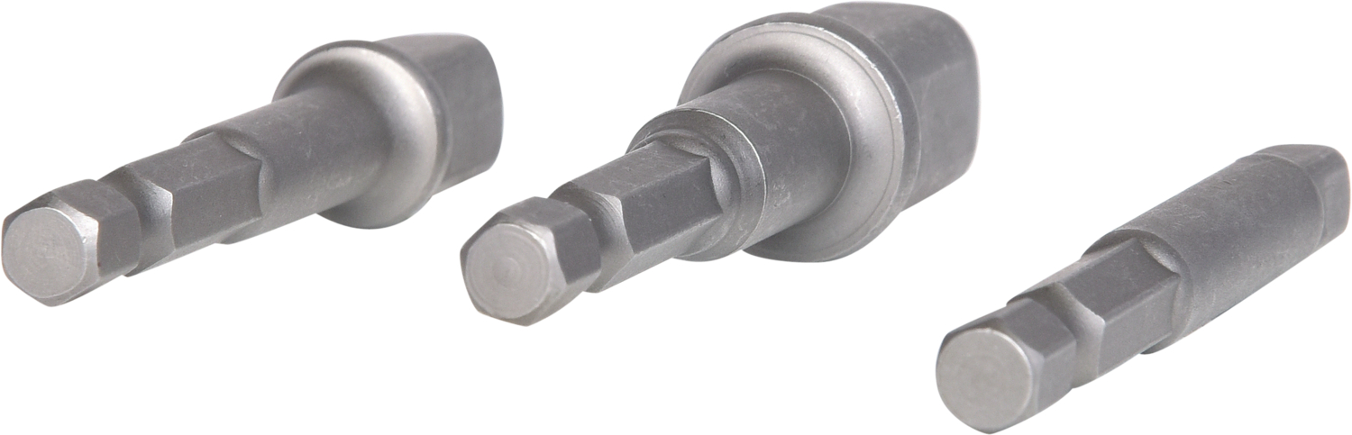 KS Tools 1/4" Vierkant-Adapter-Satz, 3-tlg