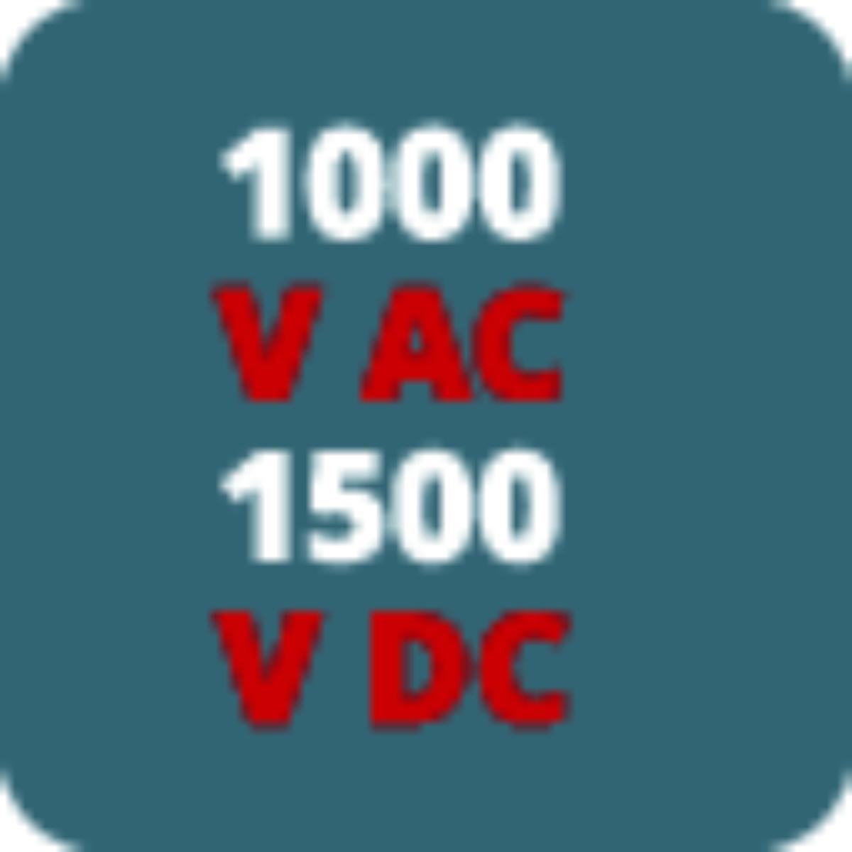 Wiha Strommesszange bis 1.000 V AC, CAT IV mit 2x AAA-Batterien