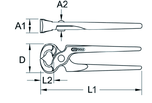 KS Tools Monierzange