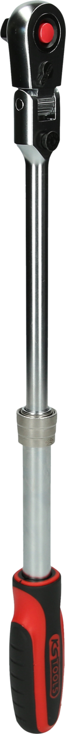 KS Tools 3/8" SlimPOWER Teleskop-Gelenk-Umschaltknarre, 72 Zahn