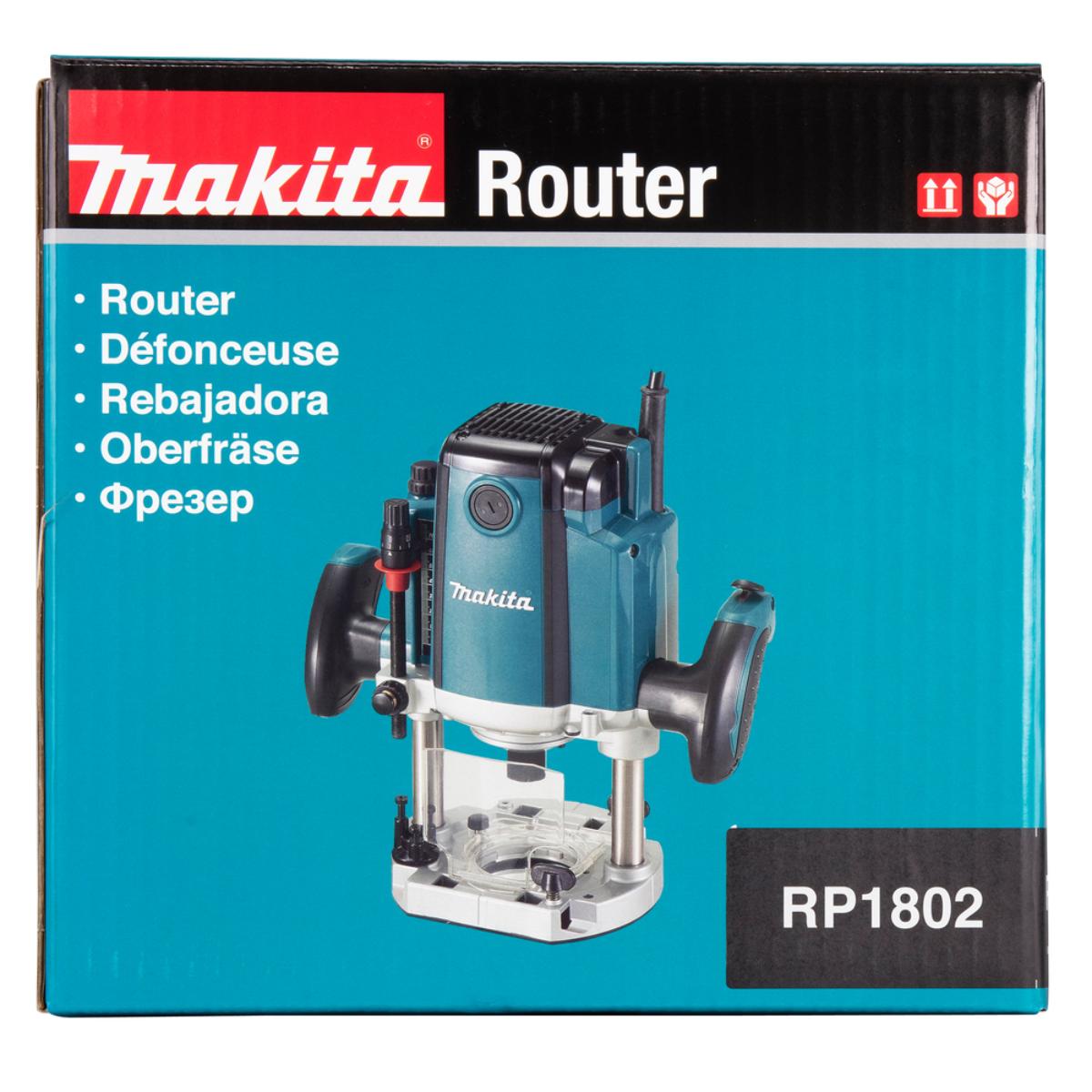 Makita Oberfräse 1.850 W - 12 mm - RP1802X07