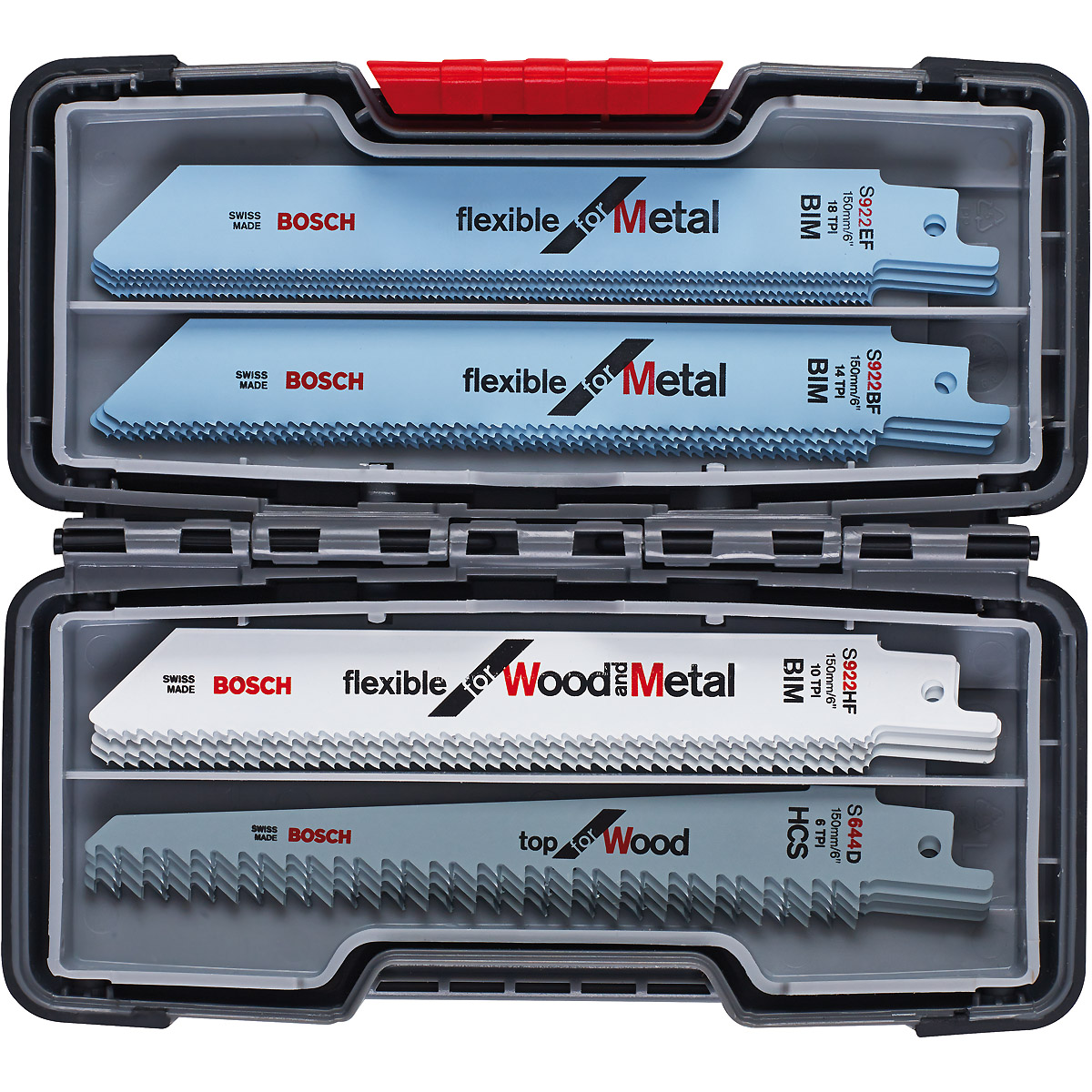 Bosch Säbelsägeblatt-Set Wood and Metal, 20-teilig