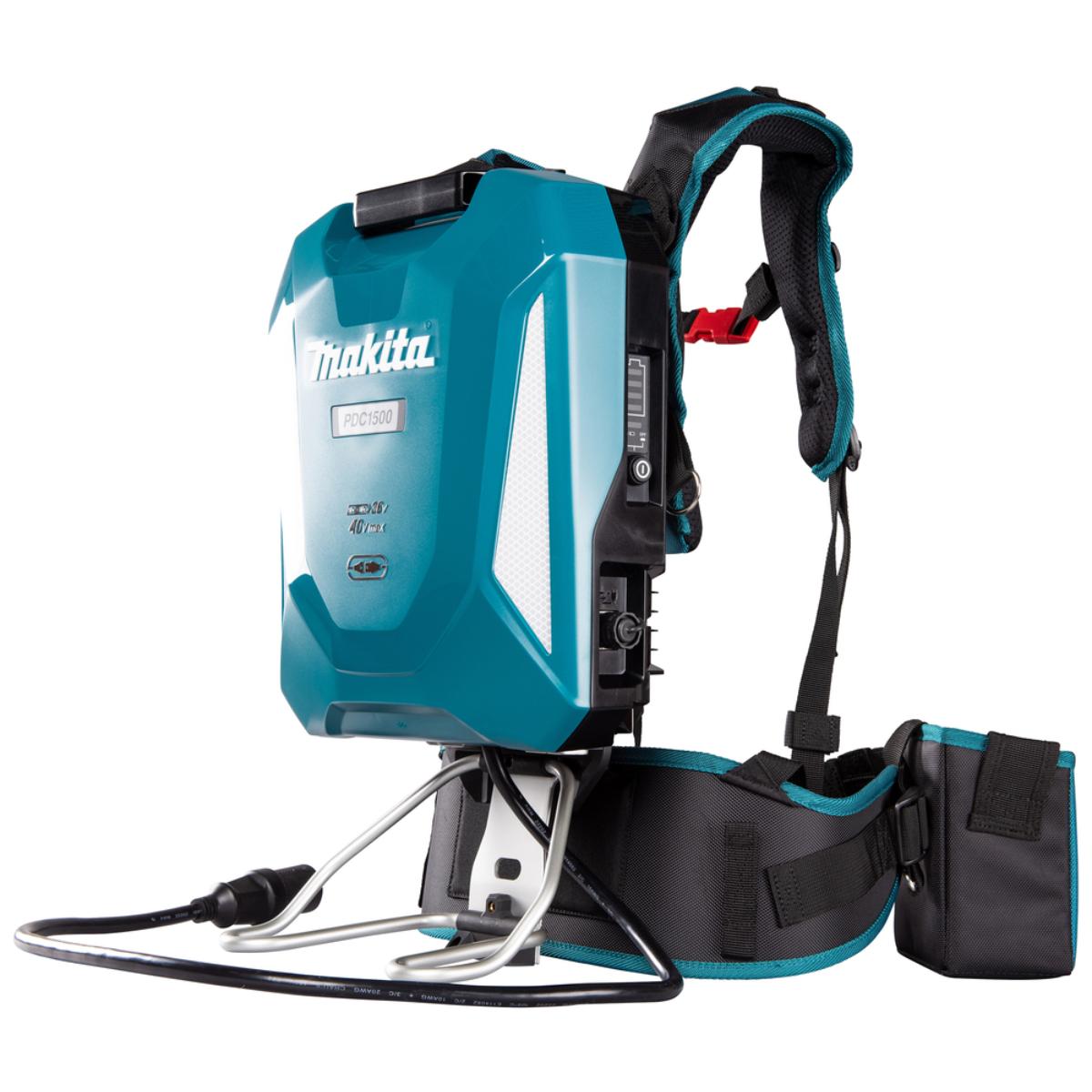 Makita Rückentragbarer Akku 2x18V/40V max./PDC-Connector - 1.500 Wh - PDC1500A01