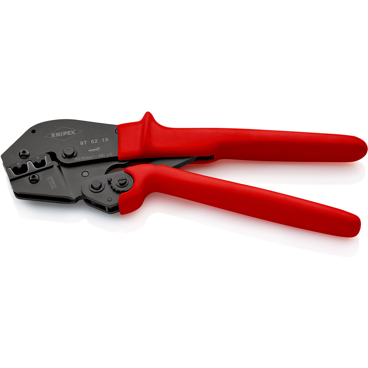 KNIPEX Crimpzange Trapez-Indent-Crimp