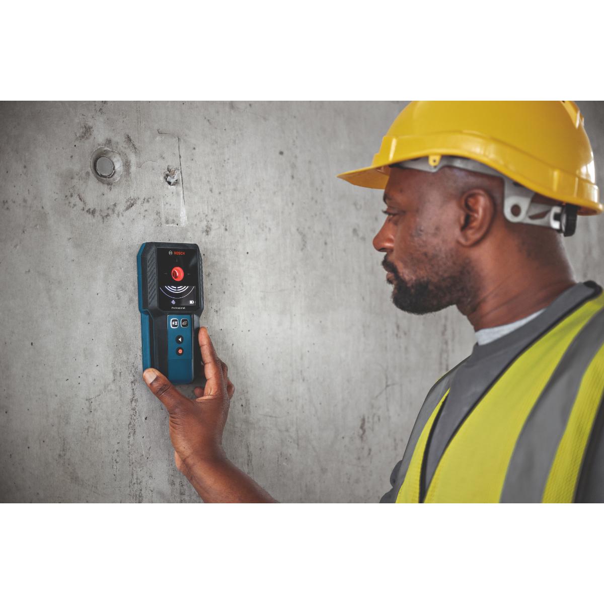 Bosch Ortungsgerät GMS 120-27 mit Tasche 2 x 1,5 V LR6-Batterie (AA)