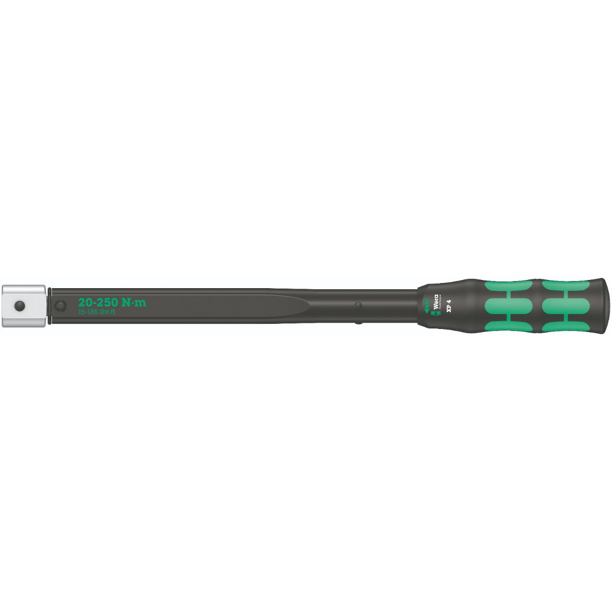 Wera Click-Torque XP 4 Voreingestellter, einstellbarer Drehmomentschlüssel für Einsteckwerkzeuge, 20