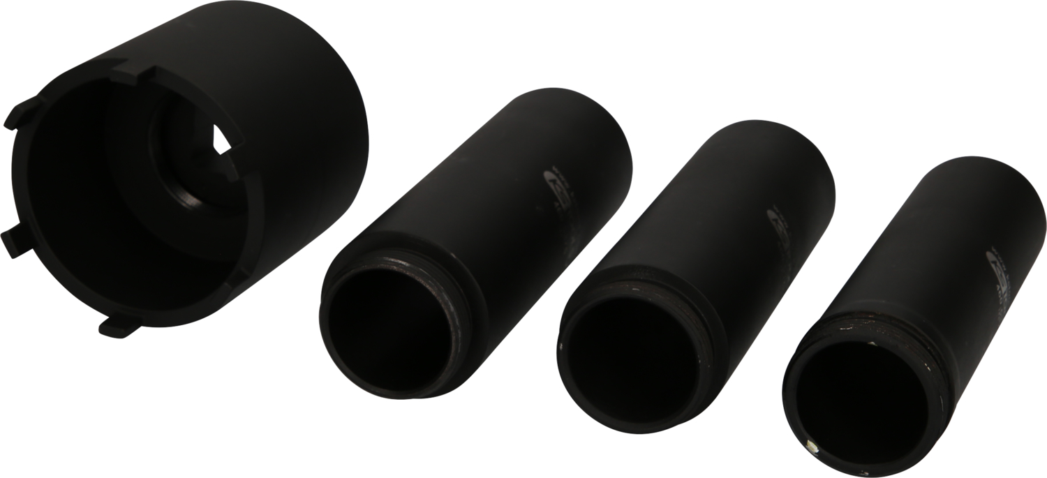 KS Tools Nutmuttern-Schlüssel-Satz mit 3 Führungsrohren für Mercedes, Ø 63 mm, 4-tlg