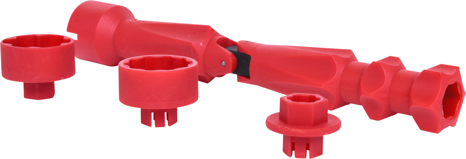 KS Tools WC-Sitz Montageschlüssel-Satz, 4-tlg