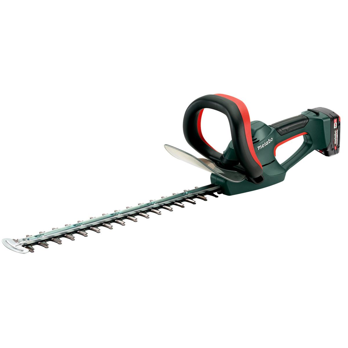 Metabo Akku-Heckenschere AHS 18-45 V - Karton - 18V 1x2Ah Li-Power + ASC 55