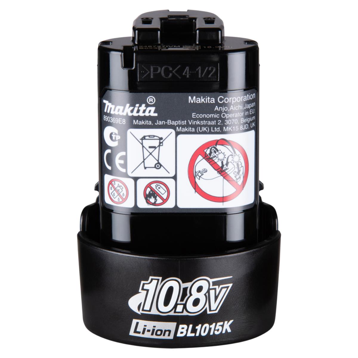 Makita Akku BL1015K 10,8V, 1,5 Ah, Li-Ion