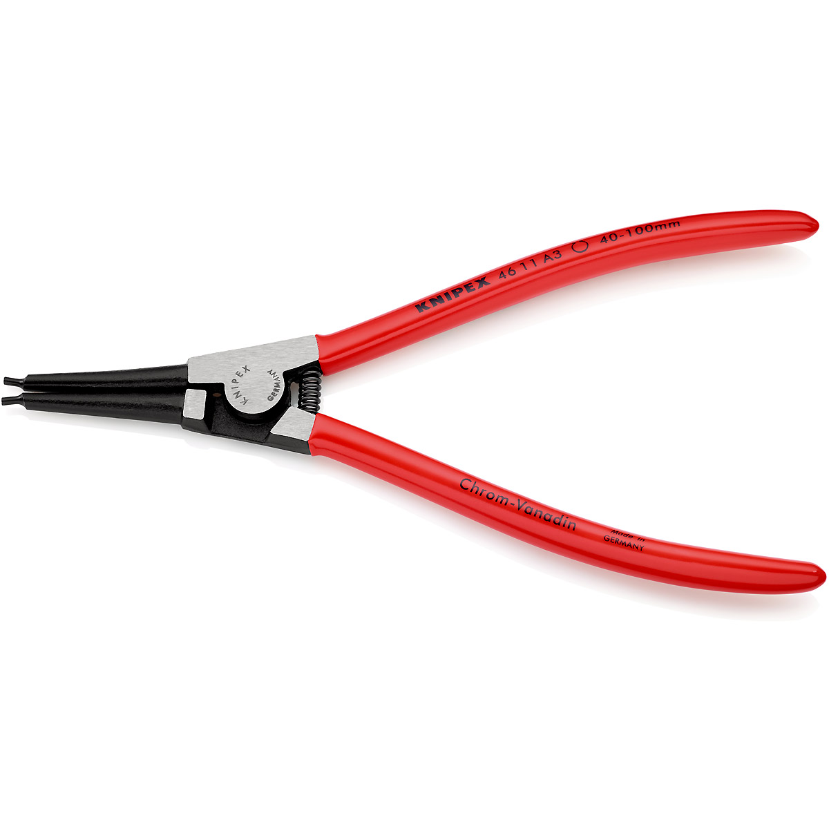 KNIPEX Sicherungsringzange atramentiert