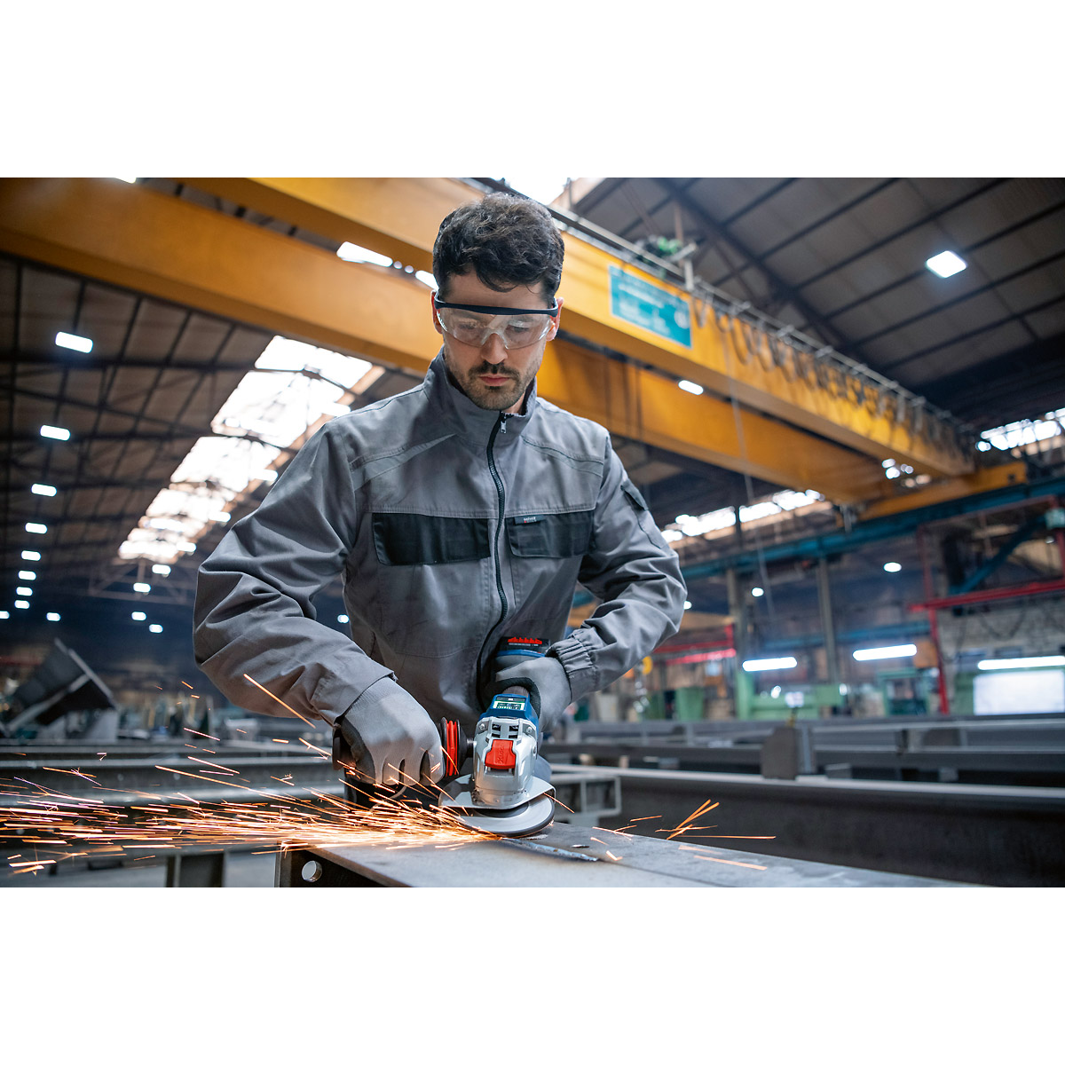 Bosch Akku-Winkelschleifer BITURBO mit X-LOCK GWX 18V-15 PSC