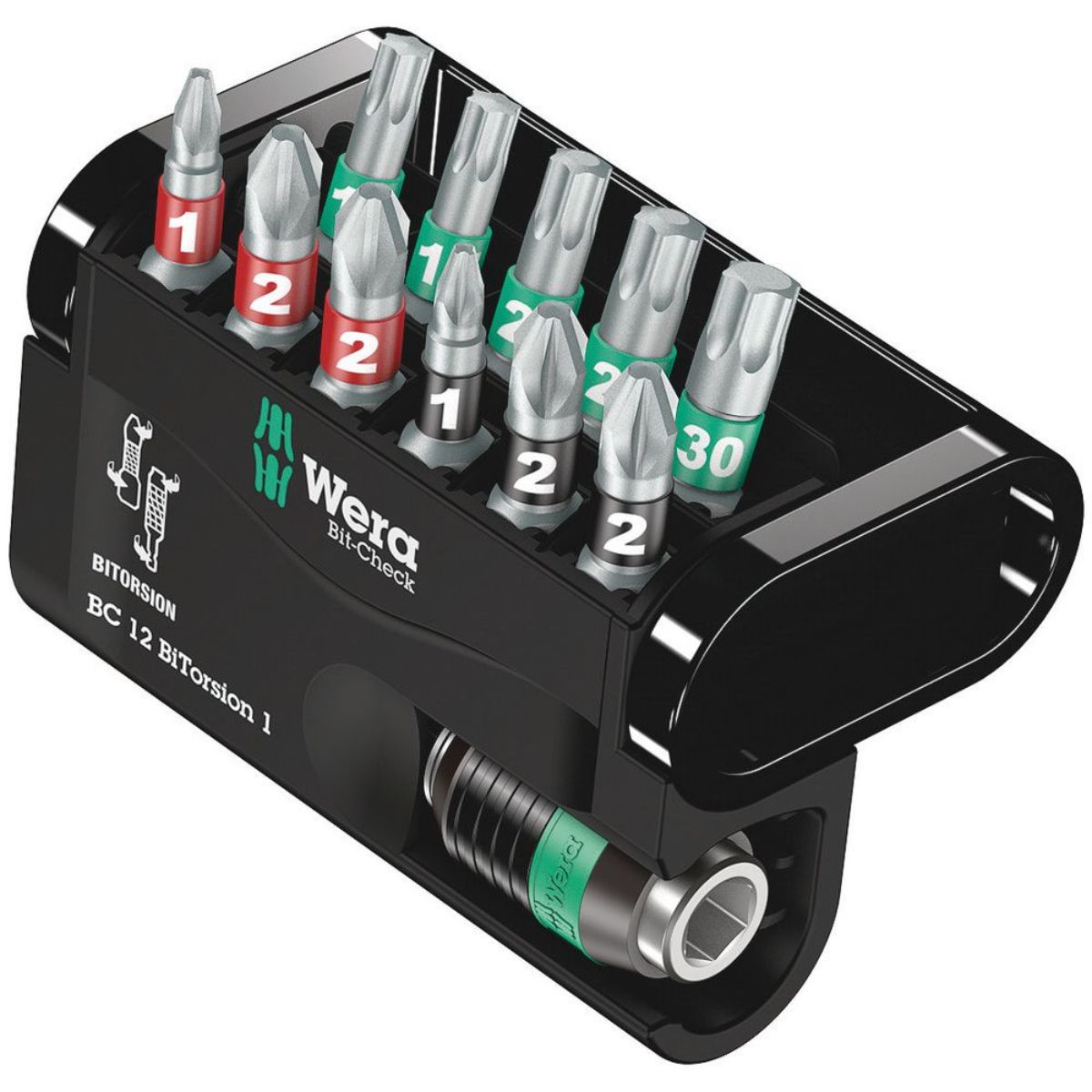 Wera Bit-Check 12 BiTorsion 1, 12-teilig