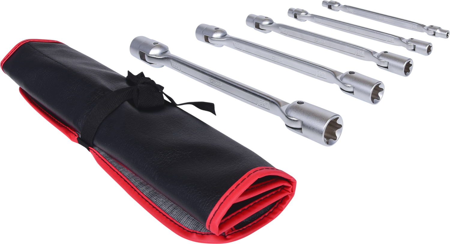 KS Tools Torx-E-Doppel-Gelenkschlüssel-Satz, 5-tlg