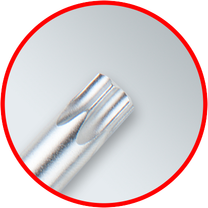 KS Tools Torx-Winkelstiftschlüssel-Satz, lang, 10-tlg