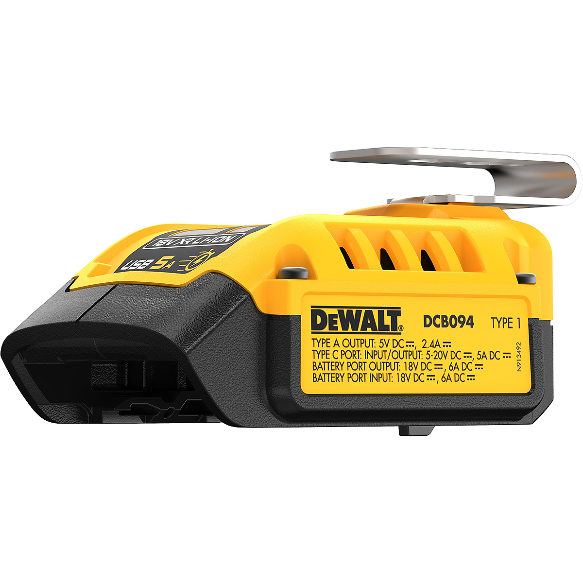 DEWALT Kombi-Ladegerät mit Powerbank-Funktion für XR & XR FLEXVOLT Akkus