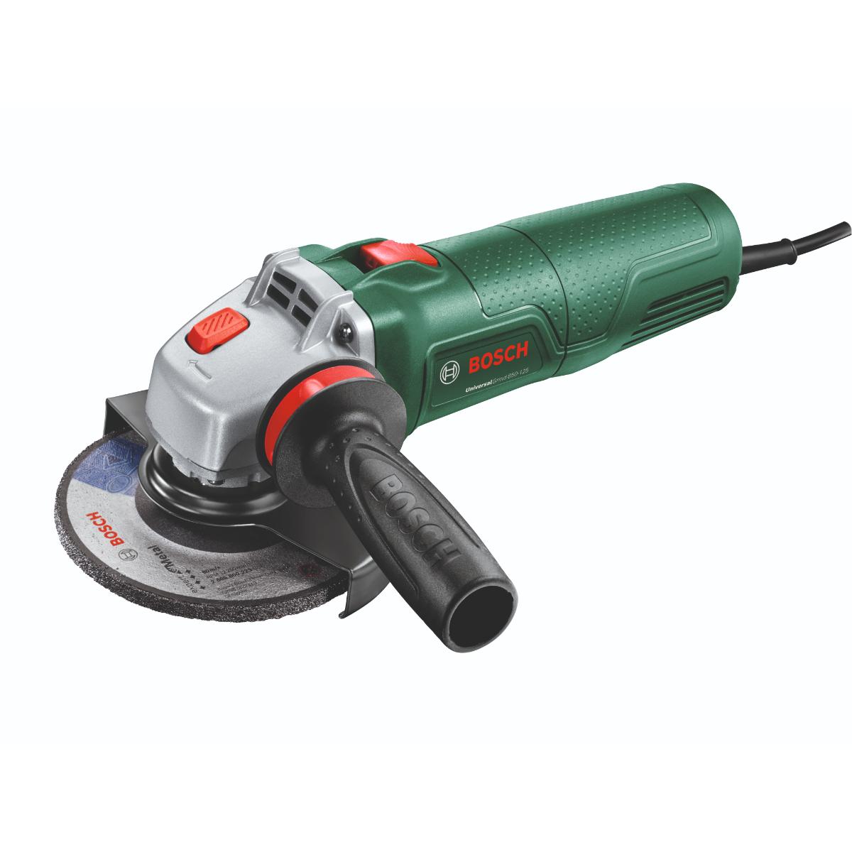 Bosch Winkelschleifer UniversalGrind 850-125 + 3 Scheiben