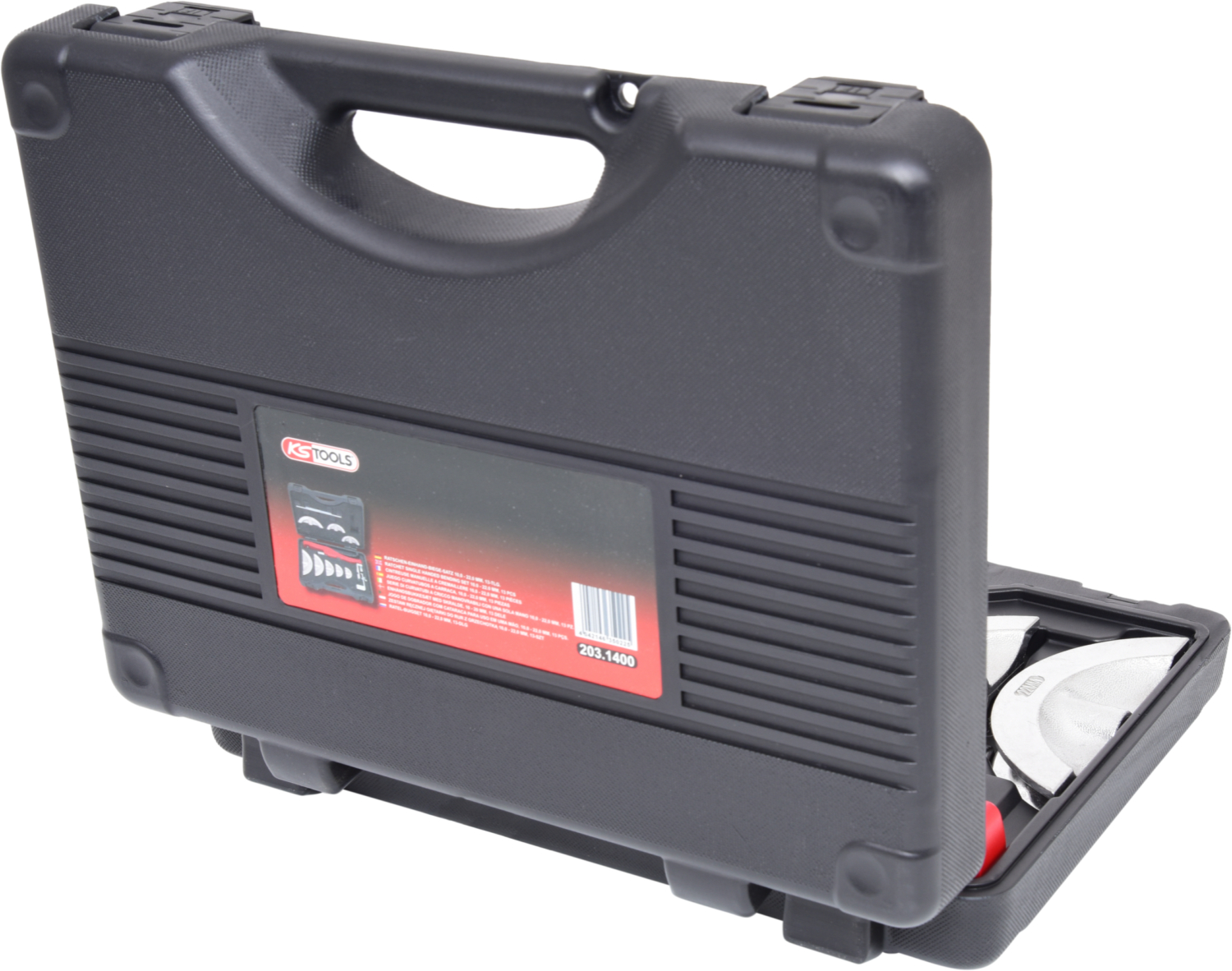 KS Tools Ratschen-Einhand-Biege-Satz 10-22 mm, 13-tlg