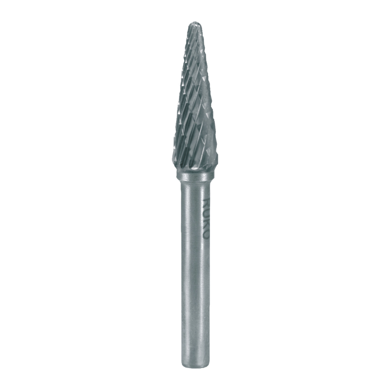 RUKO Hartmetall-Frässtift Form L Rundkegel (KEL)