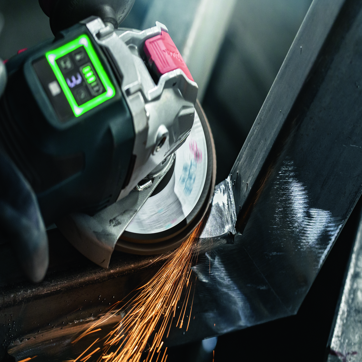 Bosch PRO X571 Fächerschleifscheibe, abgewinkelt, 115 mm, K120, X-Lock