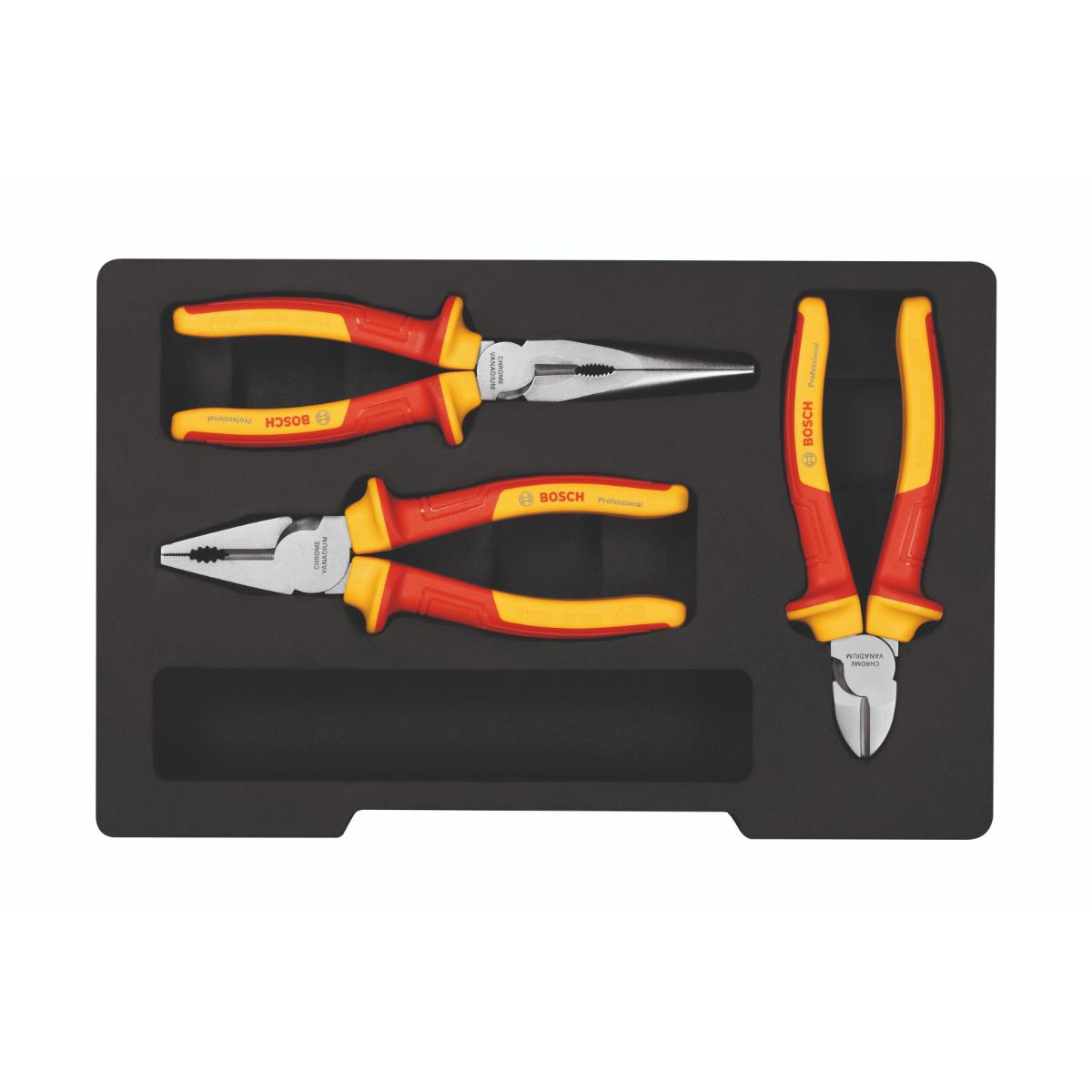 Bosch VDE Zangen-Set 3-teilig
