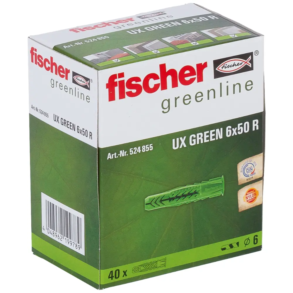 Fischer Universaldübel UX Green 6x50 R