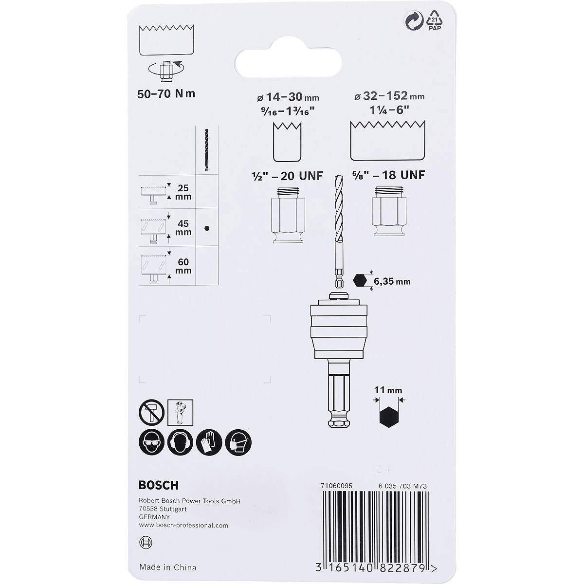 Bosch Power-Change-Adapter, 9,5-mm (3/8?)-Sechskantaufnahmeschaft