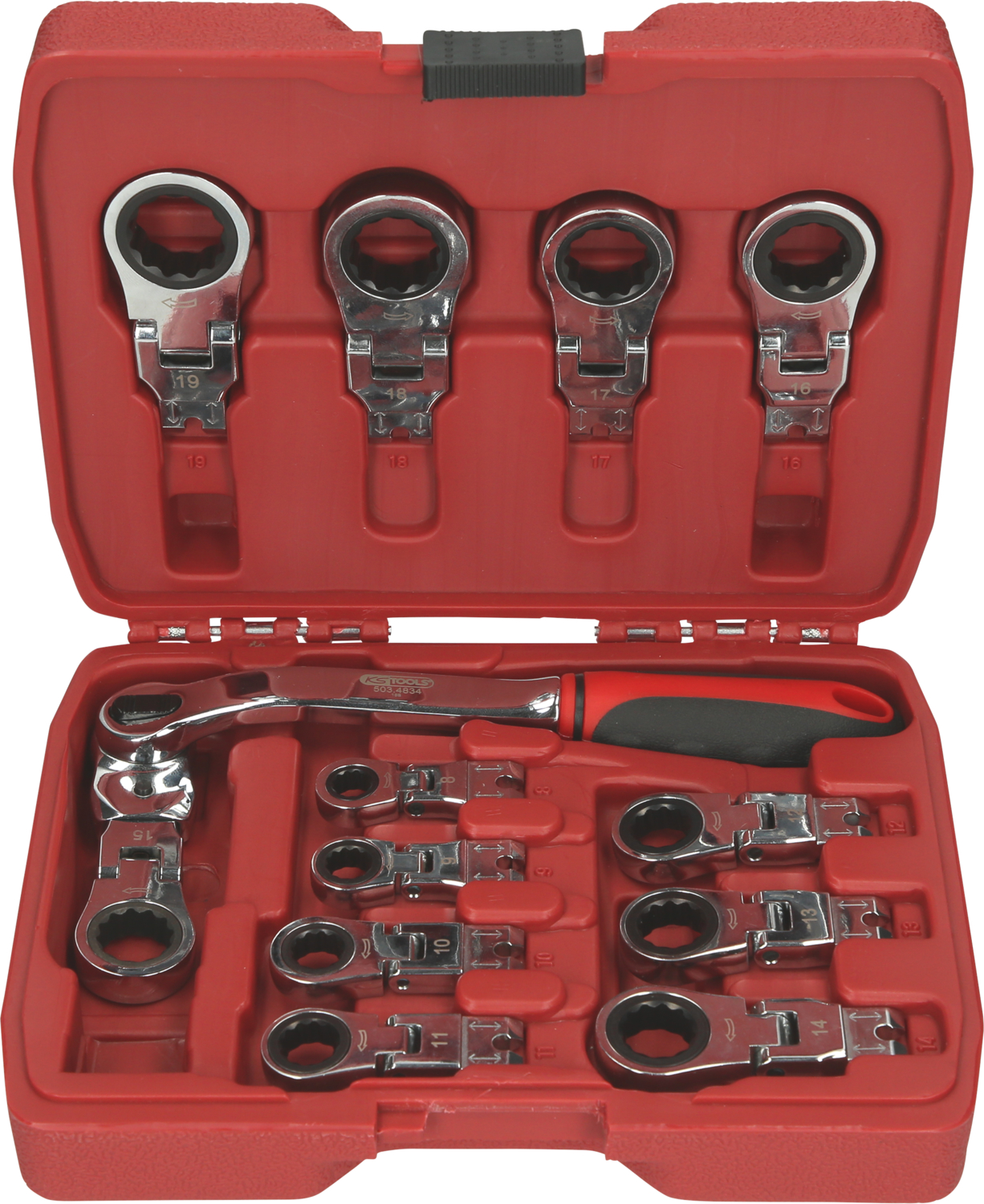 KS Tools Ratschenringschlüssel-Satz, 13-tlg