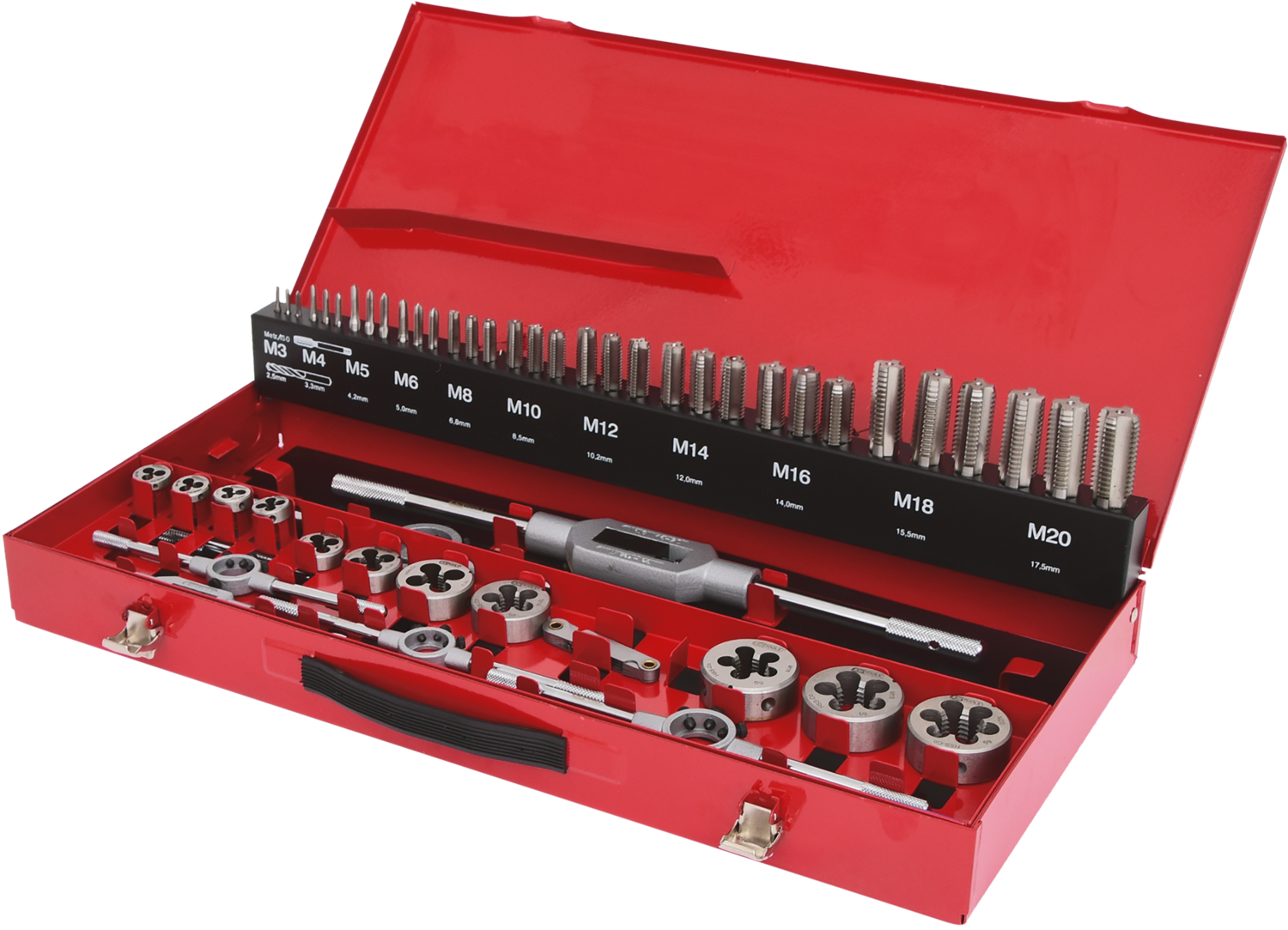 KS Tools HSS Co Gewindeschneidwerkzeug-Satz, 54-tlg