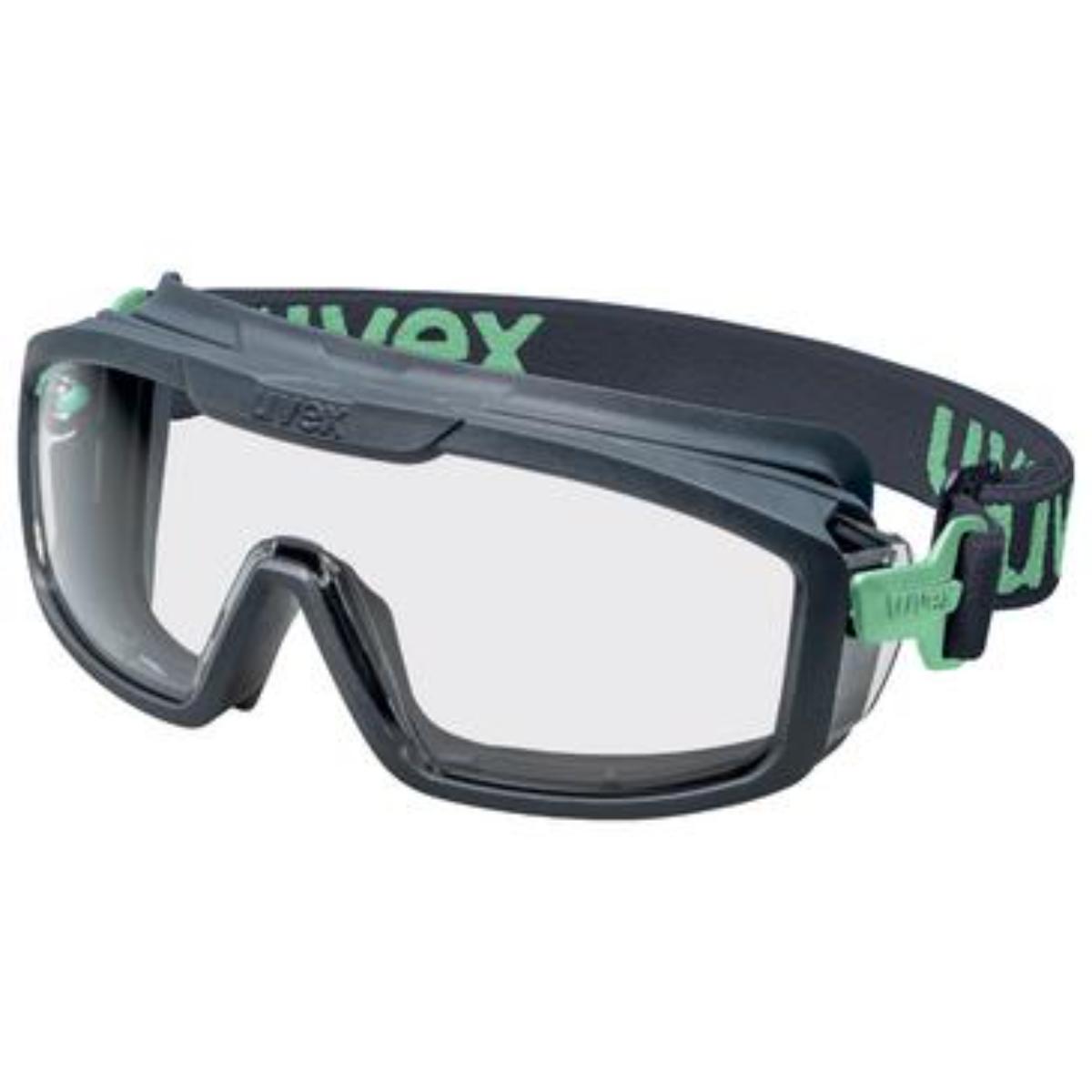 uvex Vollsichtbrille i-guard+ planet grau, blau, anthrazit, türkis