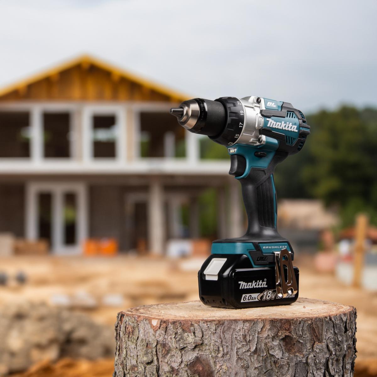 Makita Akku-Schlagbohrschrauber 18V - max. 110 Nm - 0-1.800 U/min - DHP489RTJ