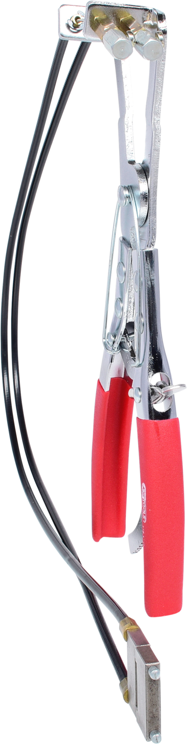 KS Tools Schlauchschellenzange mit Doppelbowdenzug, 600mm