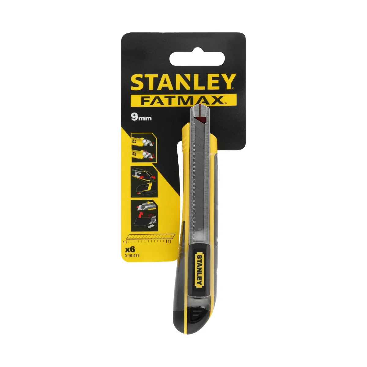 STANLEY FATMAX Cutter mit Magazin 9 mm