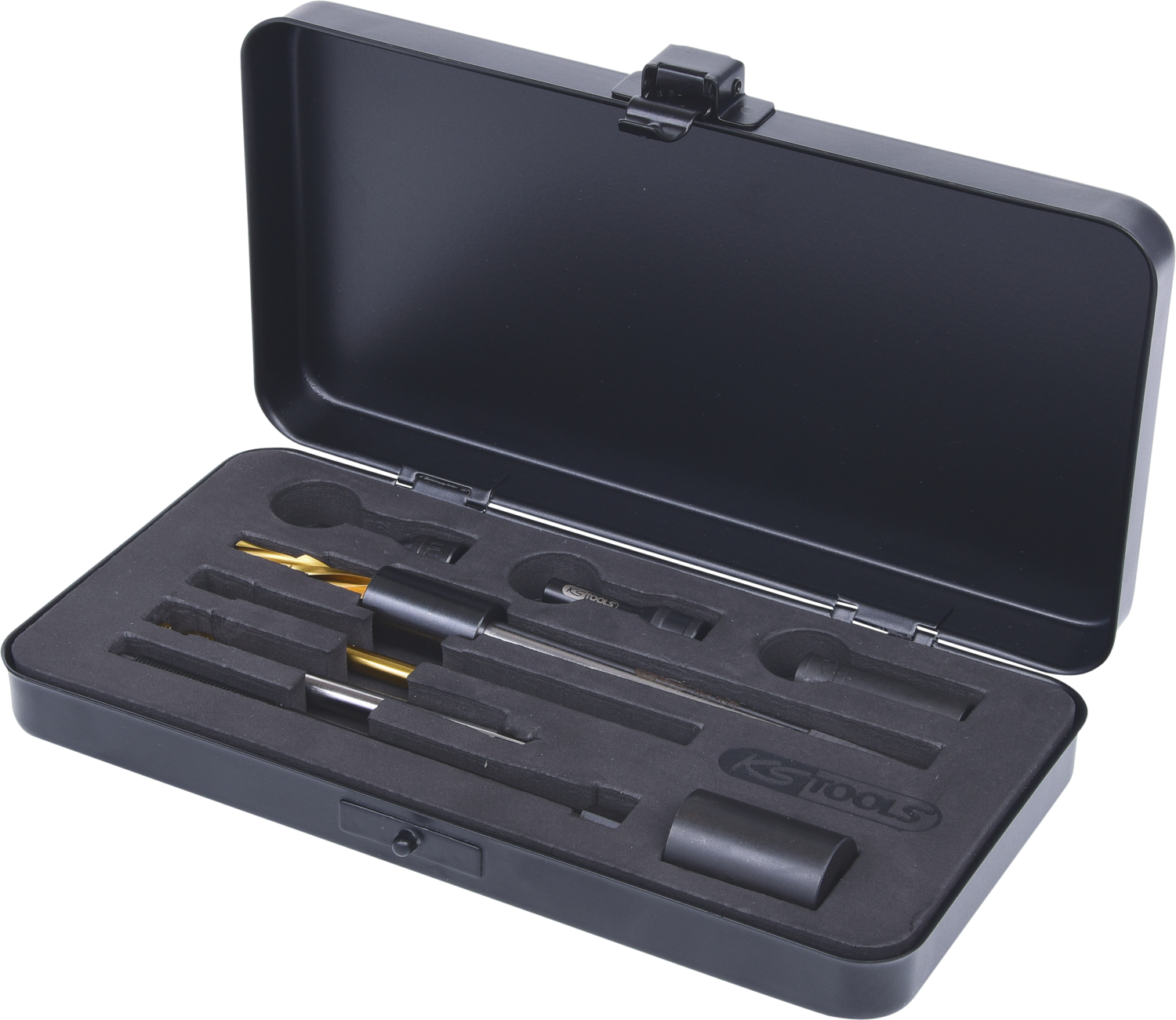 KS Tools Universal Glühkerzen-Ausbohrsatz M10 x 1,25