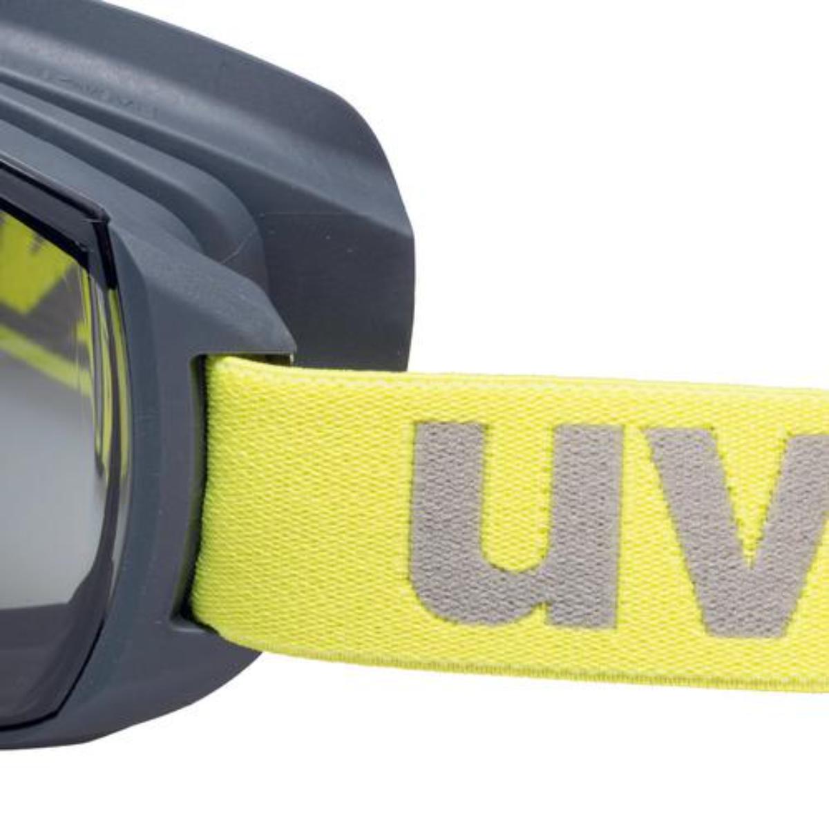 uvex Vollsichtbrille megasonic 23% schwarz