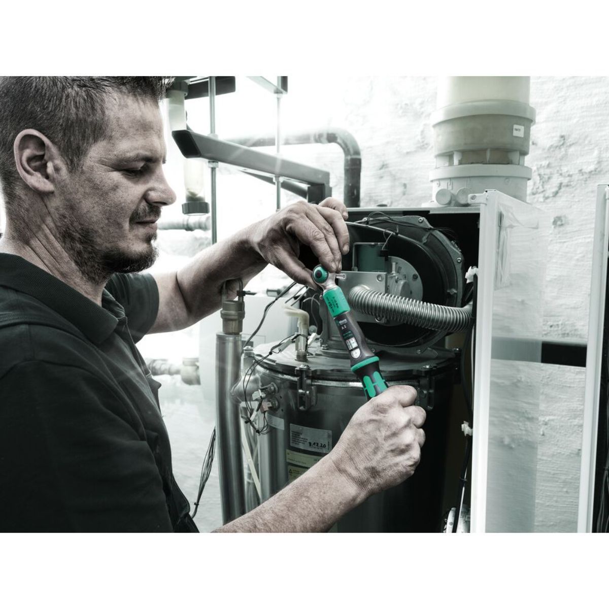 Wera Safe-Torque A 2 Drehmomentschlüssel mit 1/4"-Sechskantantrieb, 2-12 Nm