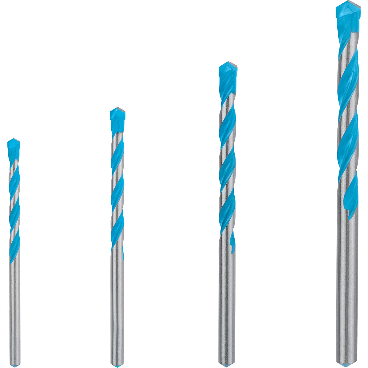 Bosch EXPERT MultiConstruction CYL-9 Bohrer-Set, 4-tlg., für Dreh- und Schlagbohrer